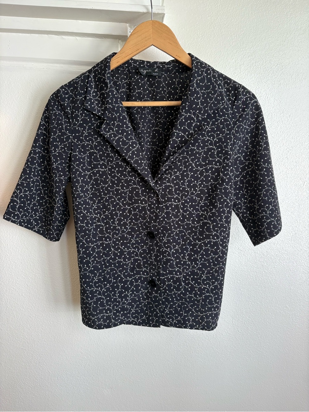 Agnes B. Vintage 90s top